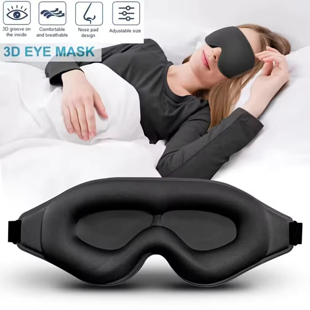 3D Printing Mask - Masque de sommeil 3D, confortable et