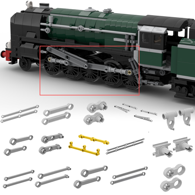 3D Printing Lego Bricks - QWERT Roues de train standard pour