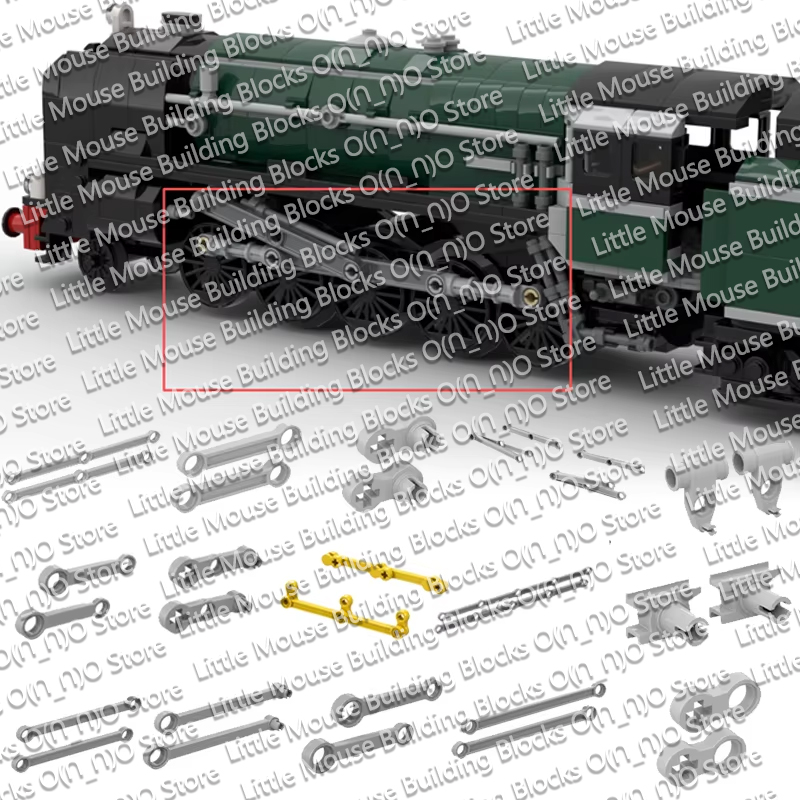 3D Printing Lego Bricks - QWERT Roues de train standard pour