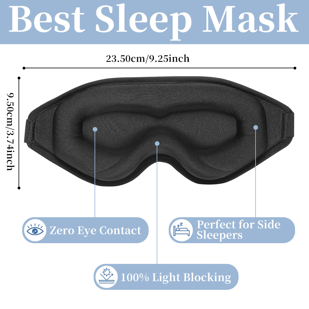 Masque de sommeil 3D rembourré - 3D Printing Mask avis et prix